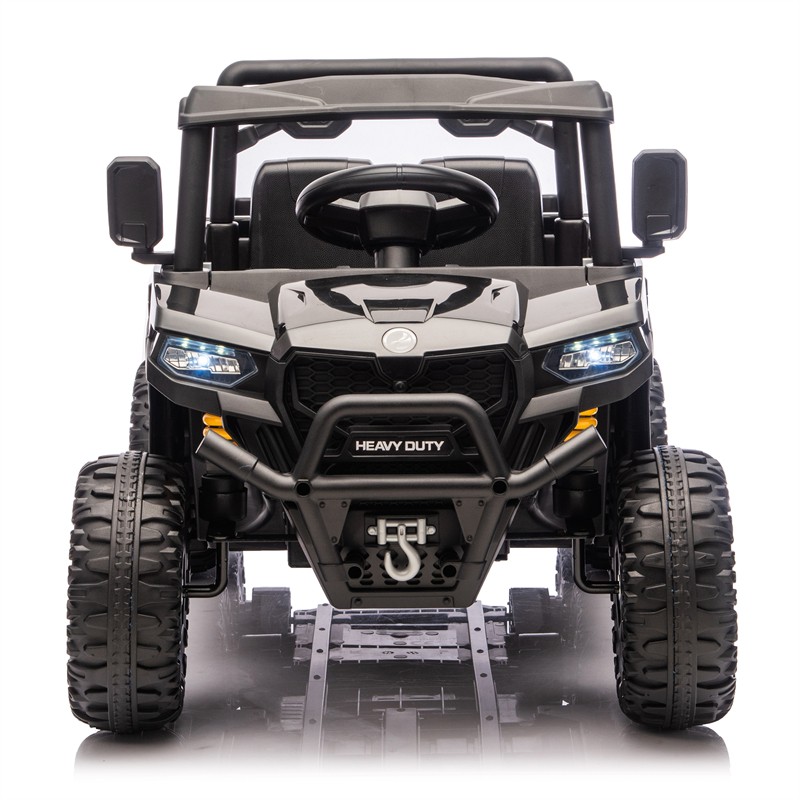 12/24V Kids Ride On Toy 6-wheel Electric Truck W/ Parents Control for Aged 3-5
