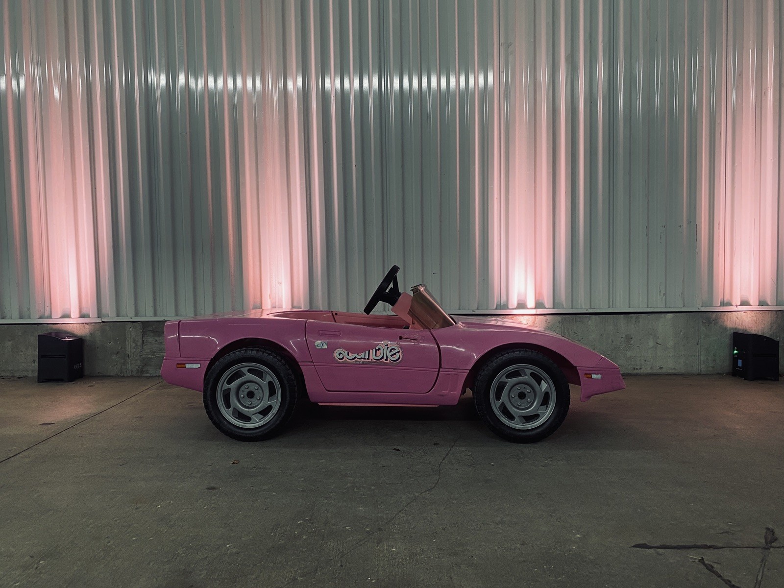 1990 Power Wheels Barbie Pink Corvette *PICKUP ONLY* w/ New Battery