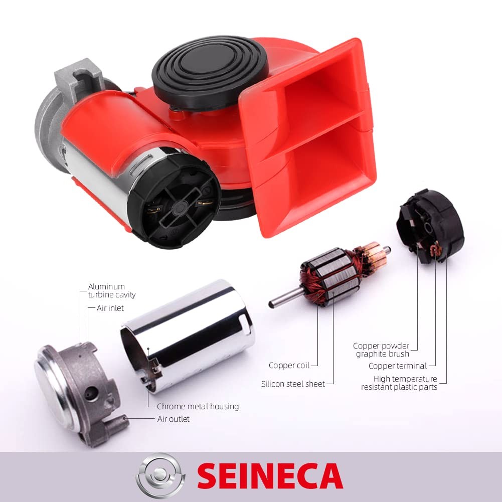 Car Air Horn 12V with Compressor and Relay, Compact Auto Horn Nautilus Super …