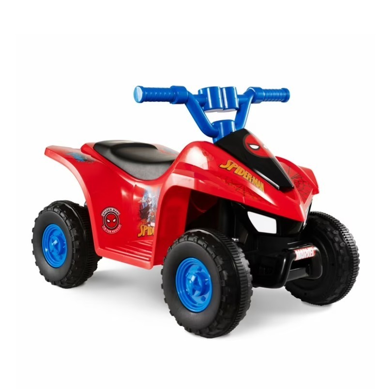 Spiderman ATV, 6V Battery Powered Ride on, ages 18M to 36M NEW