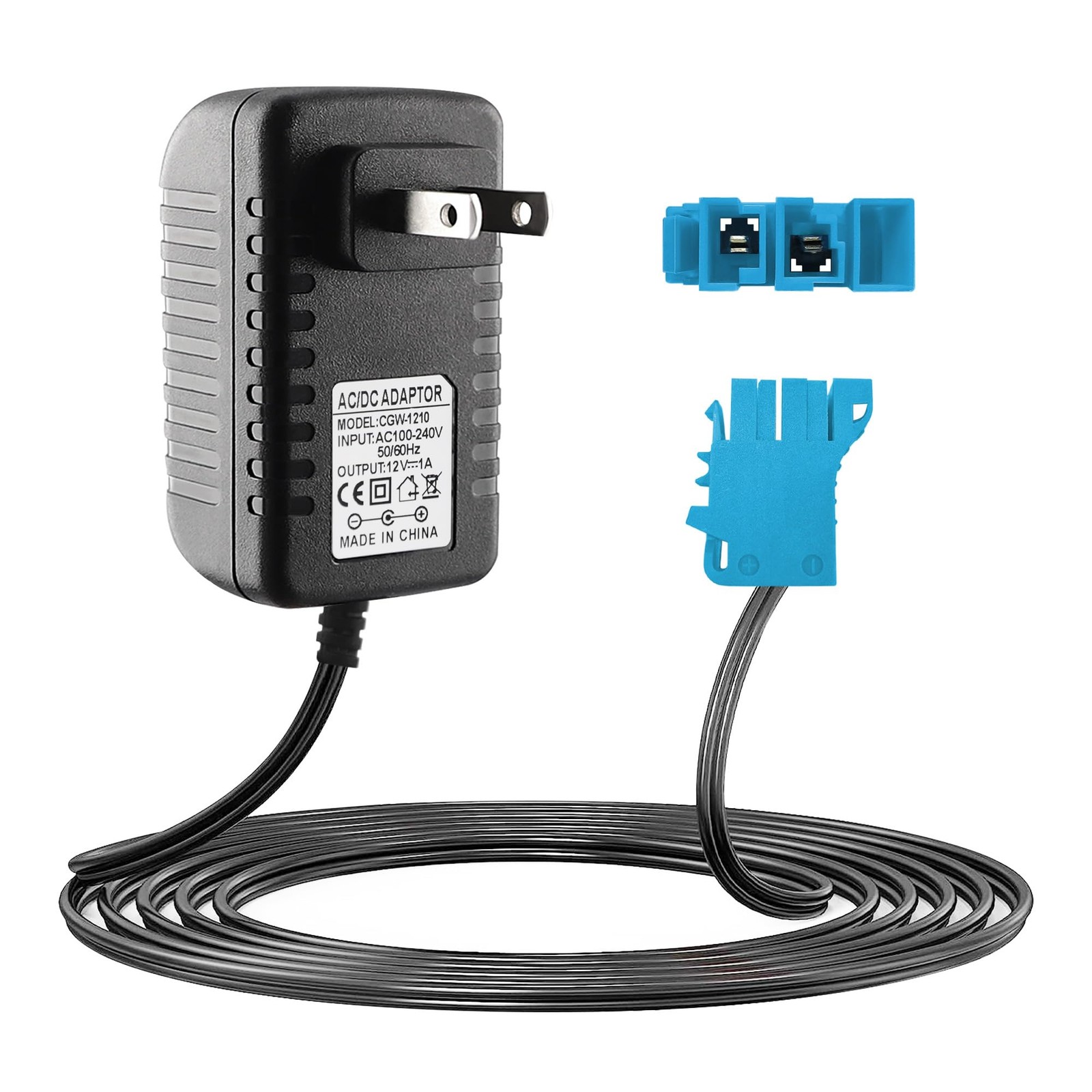 12V Charger for Peg Perego John Deere Tractor Battery, 12 Volt Battery Charge…