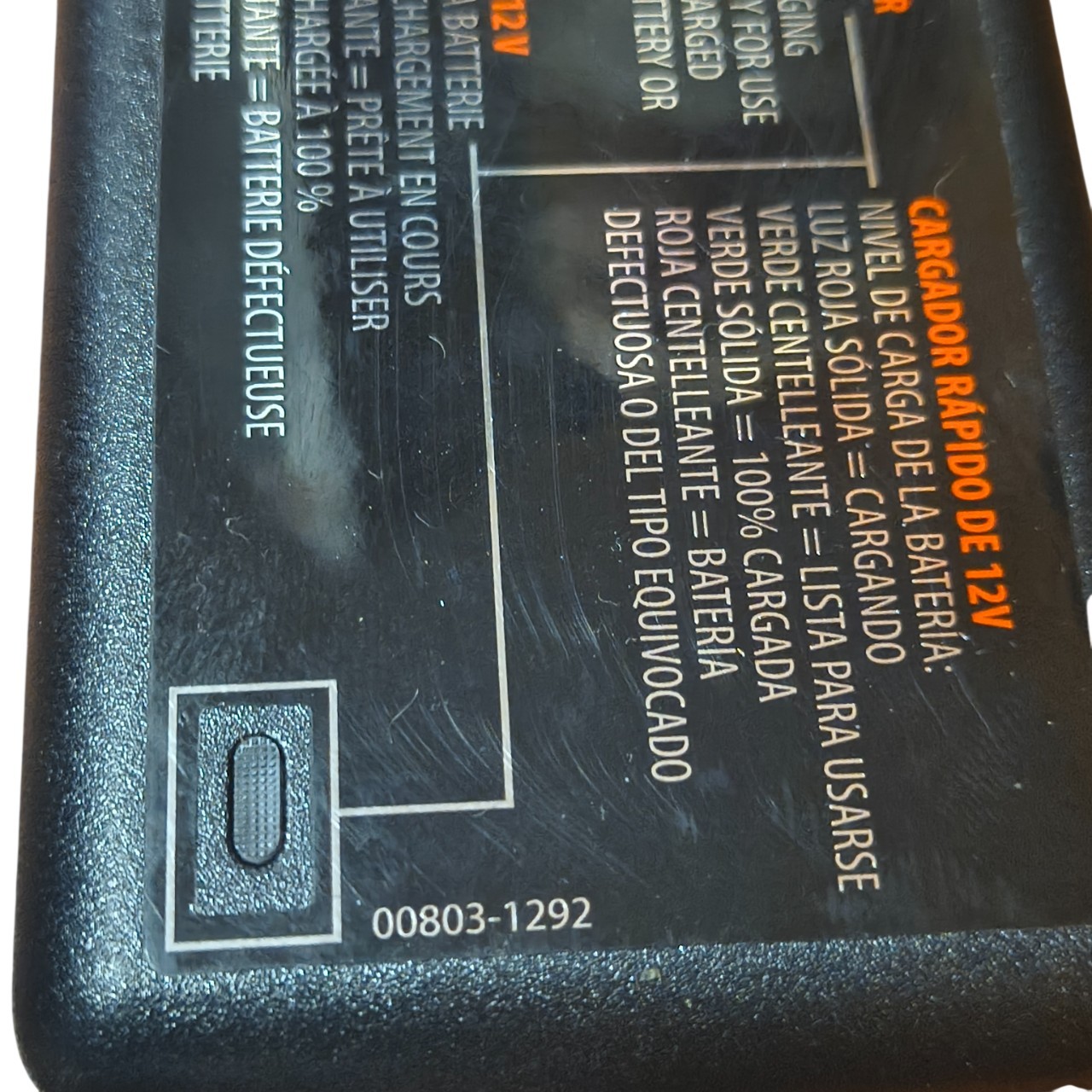 Fisher Price 00801-1782 12 Volt Adapter Charger Power Cord Power Wheels Tested