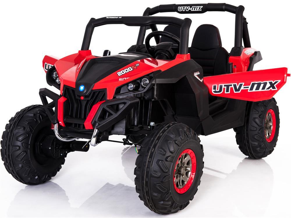 Electric UTV Kids Ride On 12V Battery Powered 4WD Utility Vehicle 2-Seater Car