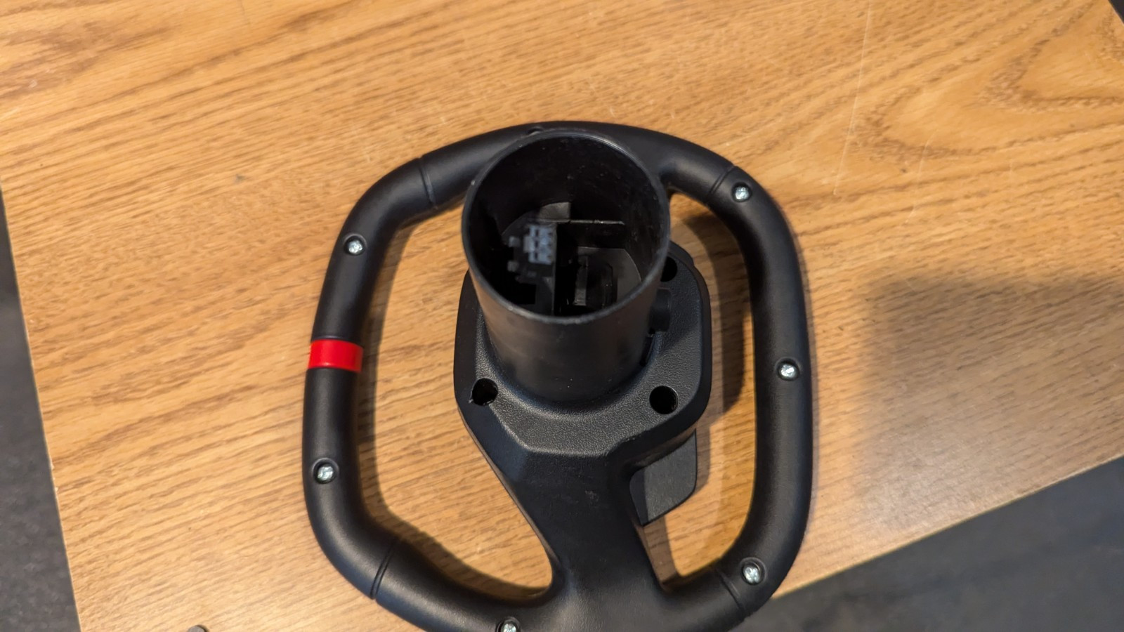 Electric Steering Wheel Kids Ride On Car Toy Control Power Corvette Karting 8in