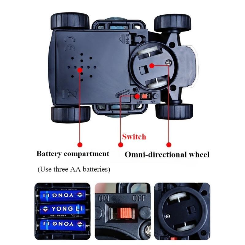 Kids Electric Rotating Toy Car with Lights & Music – Fun Gift for Boys & Girls