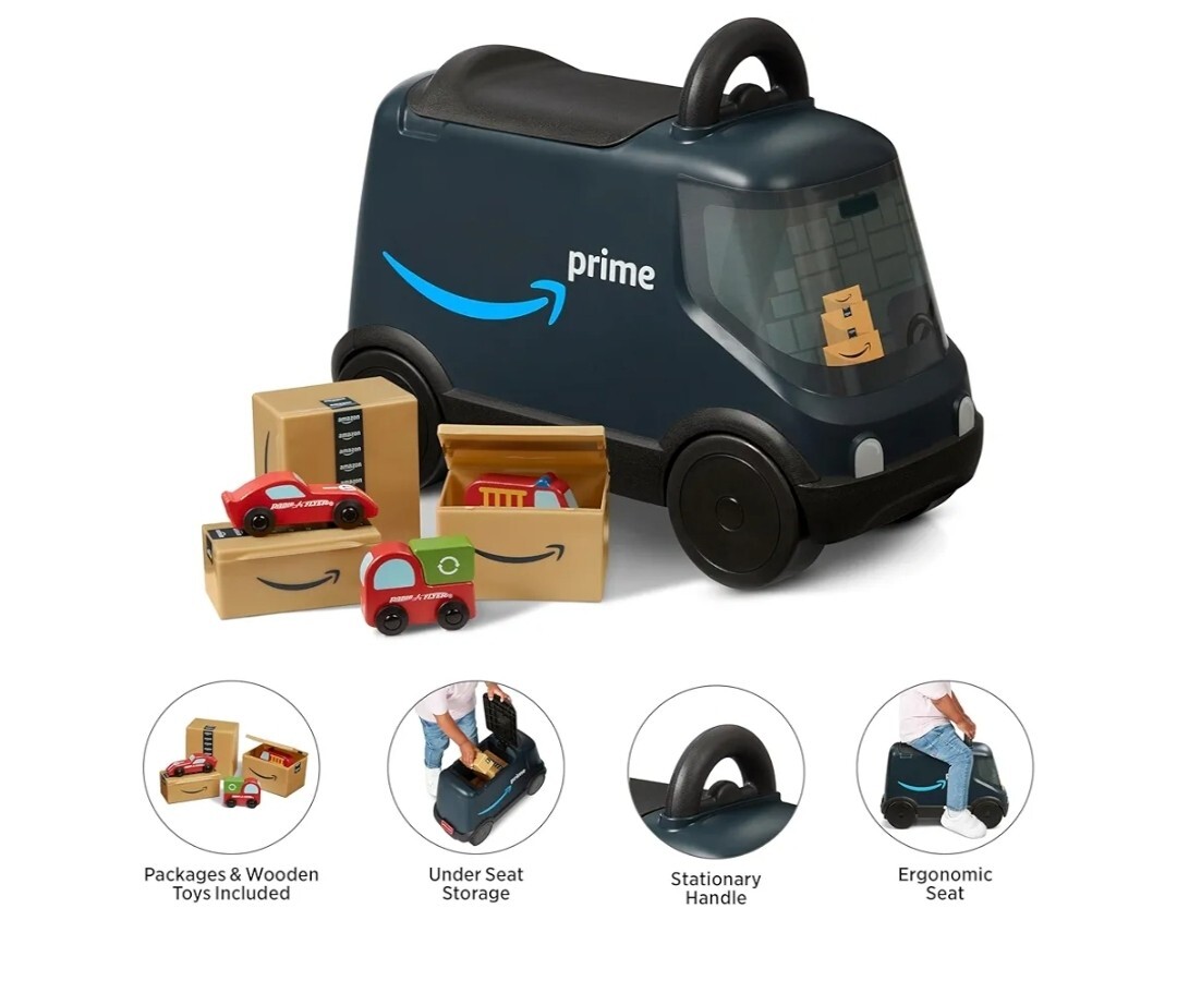 🚚 Amazon Delivery Van Ride-On Toy for Kids Just released!! 🚚