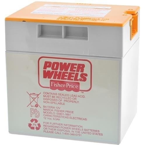 Power Wheels N2273 Rust Jeep Hurricane Replacement 12V Rechargeable Battery