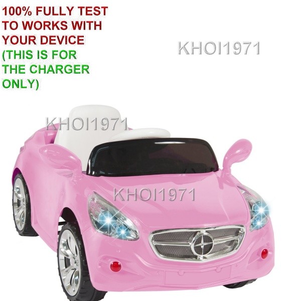 WALL charger AC adapter for PINK SKY2072 Best Choice Products Ride On car