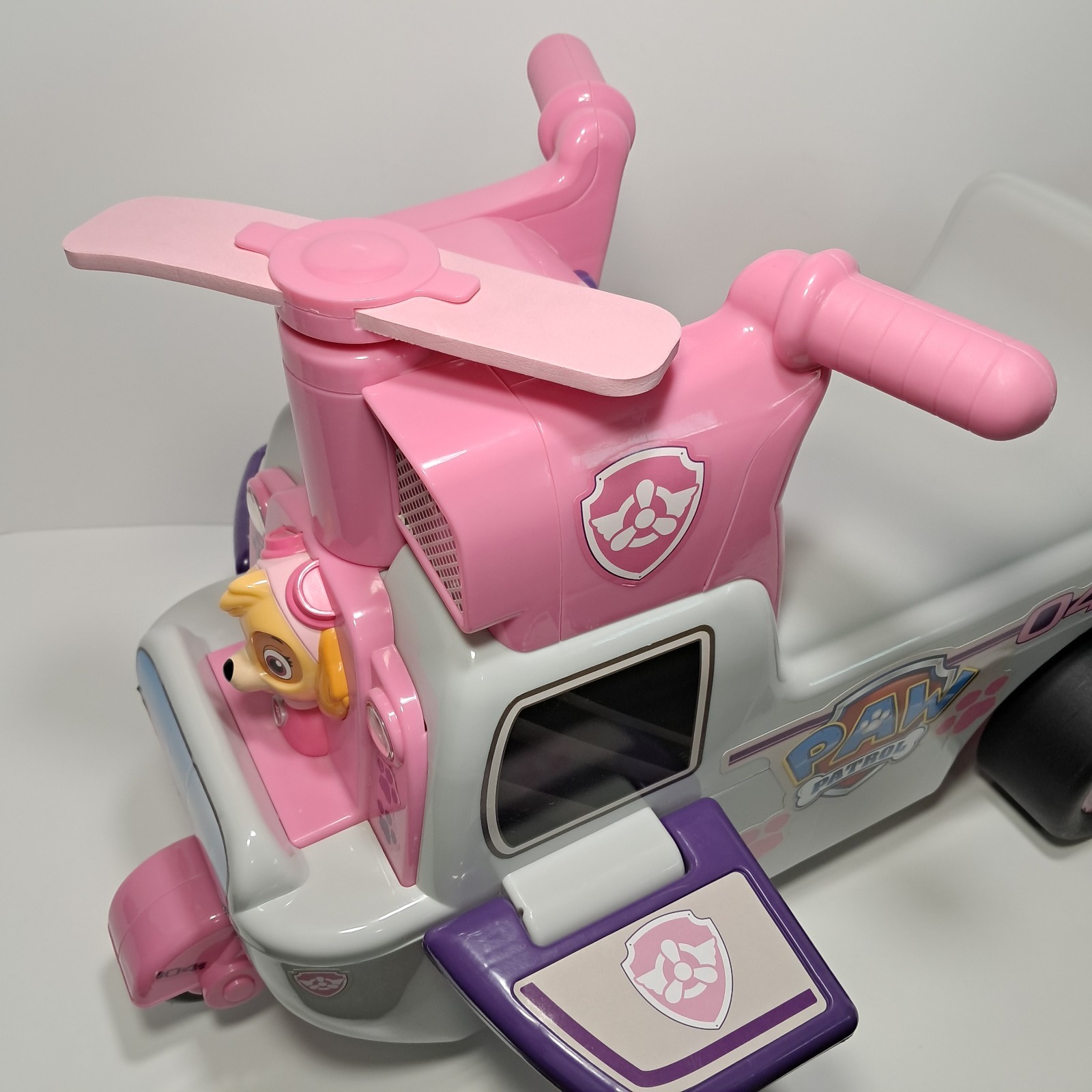 Paw Patrol Skye High Flying Helicopter Ride On Toy Music, Sounds & Lights JAKKS