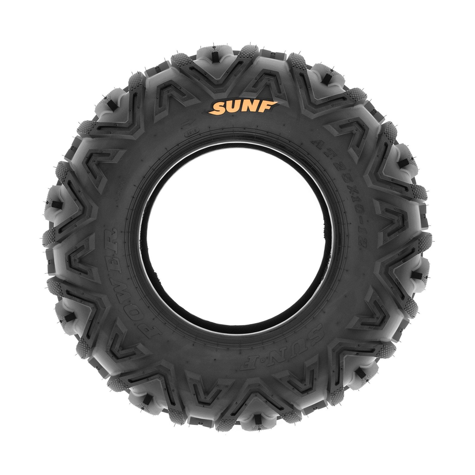Set of 2 SunF A033 Power.I AT 25×10-12 ATV UTV Off-Road Tires All-Terrain, 6 …