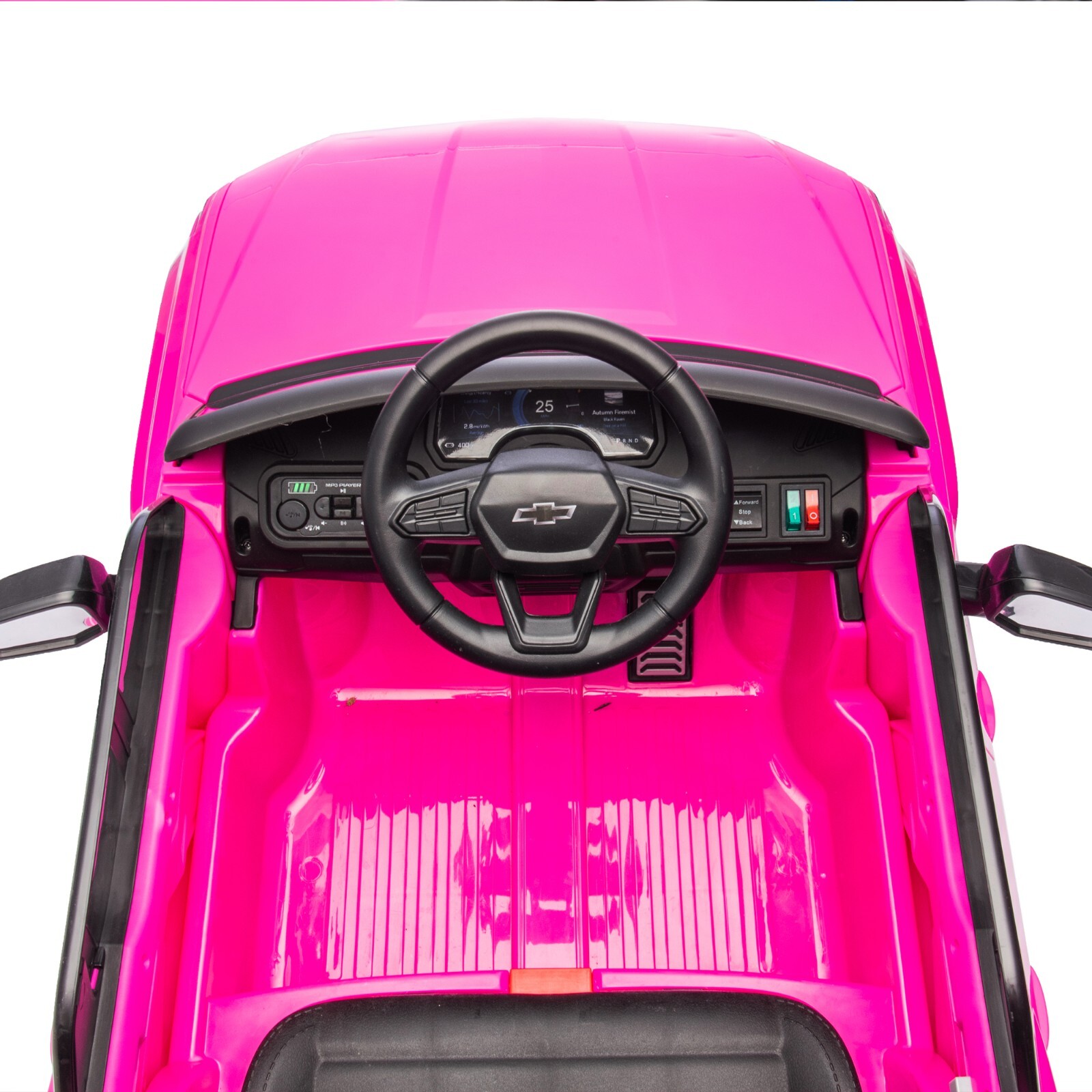 Chevrolet Silverado 24V Ride on Car with Remote 2 Seater 4 Wheels Truck for Kids