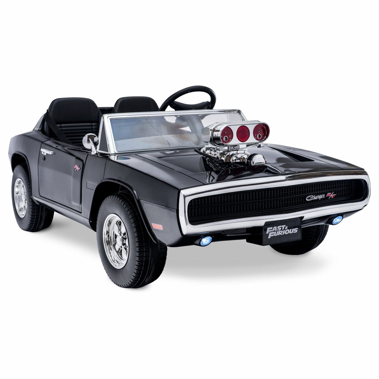 Fast & Furious Dodge Charger 12V Kids Ride on Car Battery Powered Remote Control