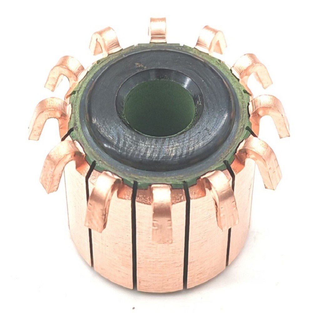 Brush Motor Part Commutator Slip Ring 12 Segments Design For DC Motors