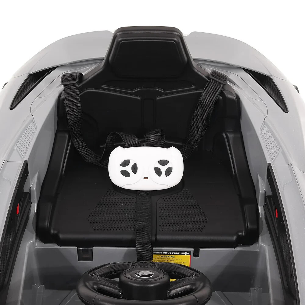 Licensed McLaren 765LT KIDS Ride On Sports Car 12V Rubber Tires Lights Music+ RC
