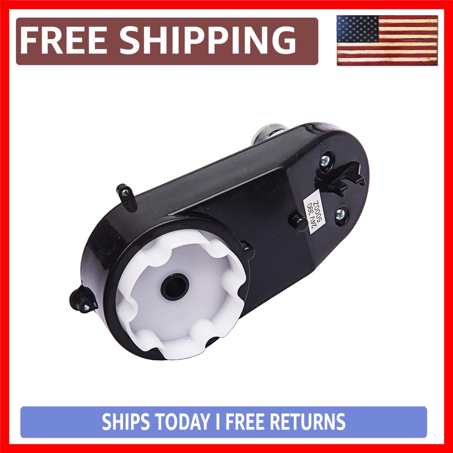24V 390 Children Electric Car Steering Gearbox with 24 Volt Steering Motor, C…
