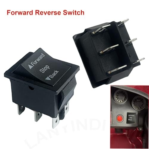 2 Pcs 6V 12V 24V Forward Reverse Switch for Power Wheel Replacement Parts