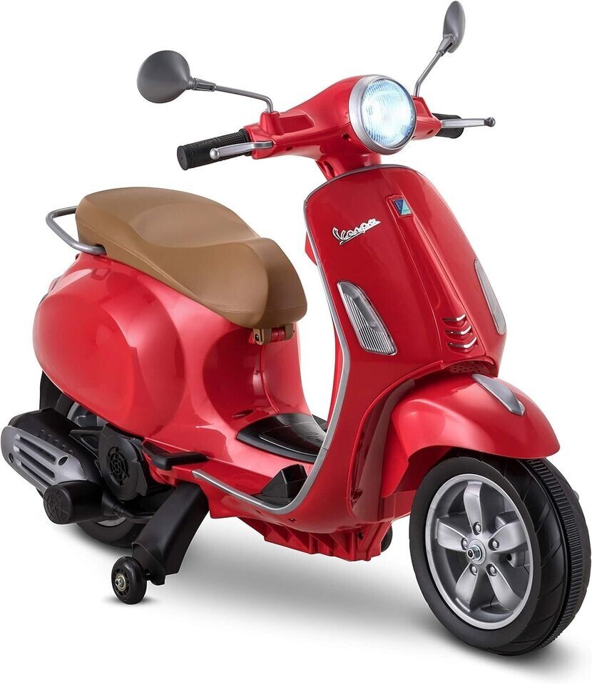 Kid Trax Toddler Vespa Scooter Electric Ride On Toy, 3-5 Years Old, 6 Volt, Max