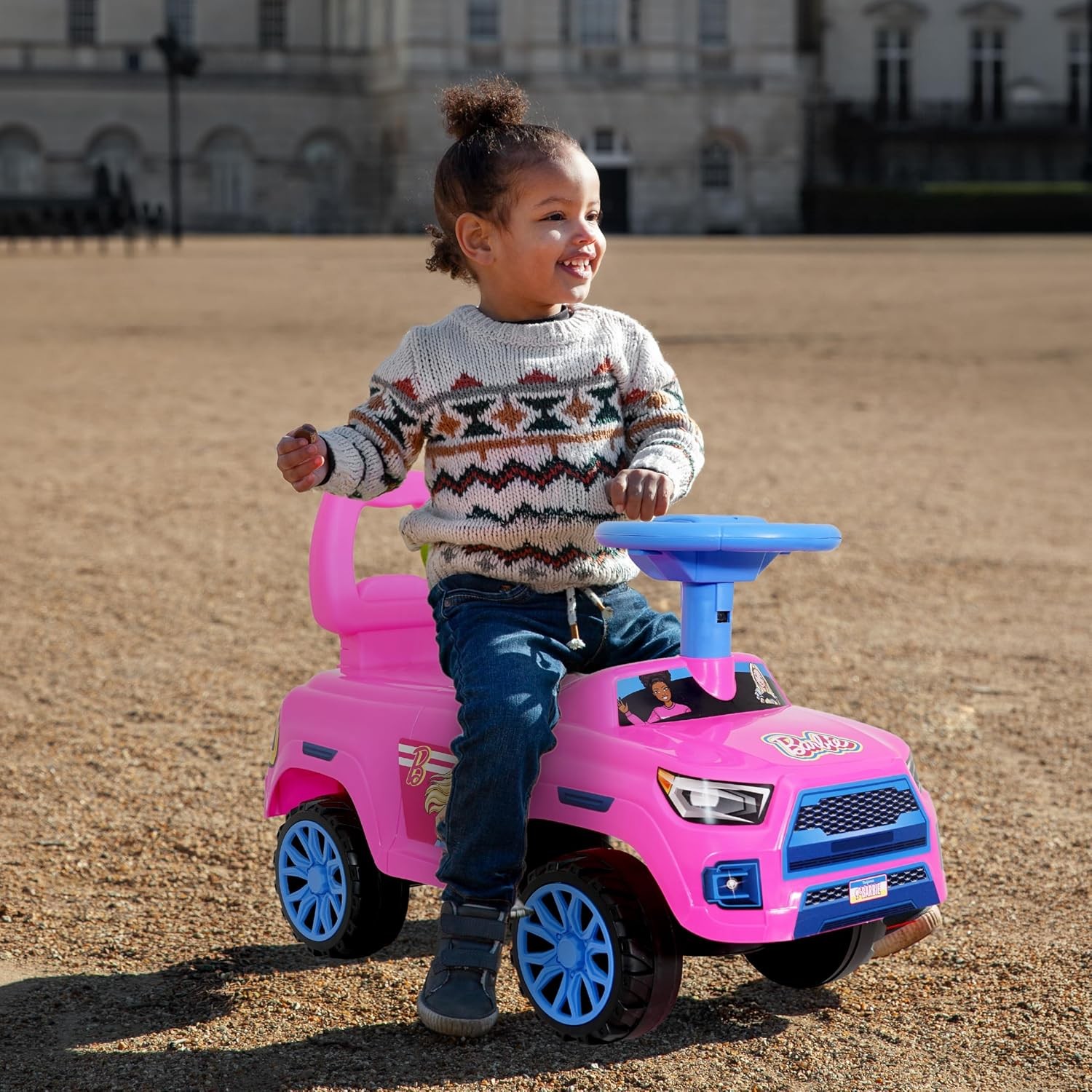 Barbie Foot to Floor Ride On 2025 FTF Hilux Toy Vehicle Easy-Roll Wheels New