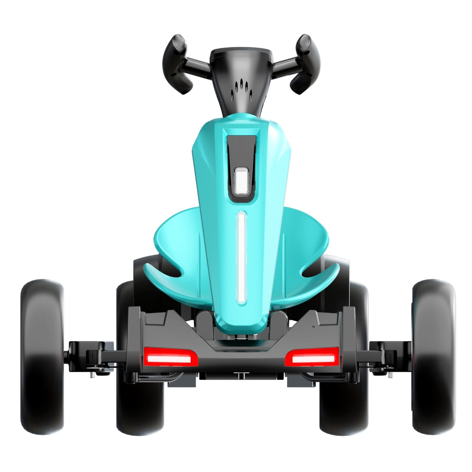 12V Electric Go Kart for Kids with Adjustable Seat Pedal Go Kart Ride on Toy