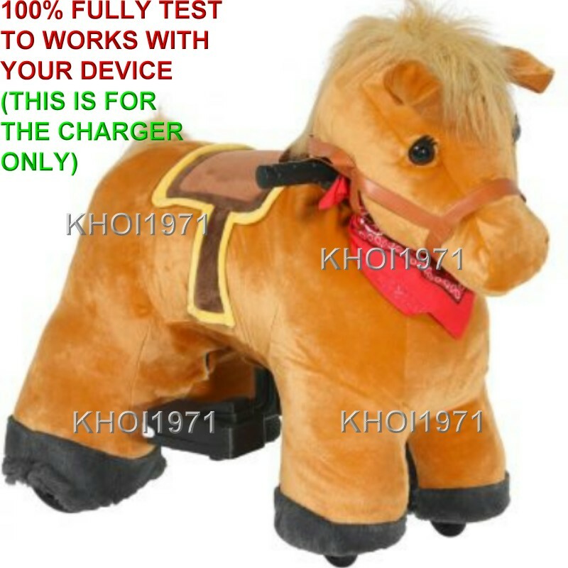 WALL CHARGER AC adapter 4F 8804-82 Dynacraft Stable Buddies Chestnut Horse Plush