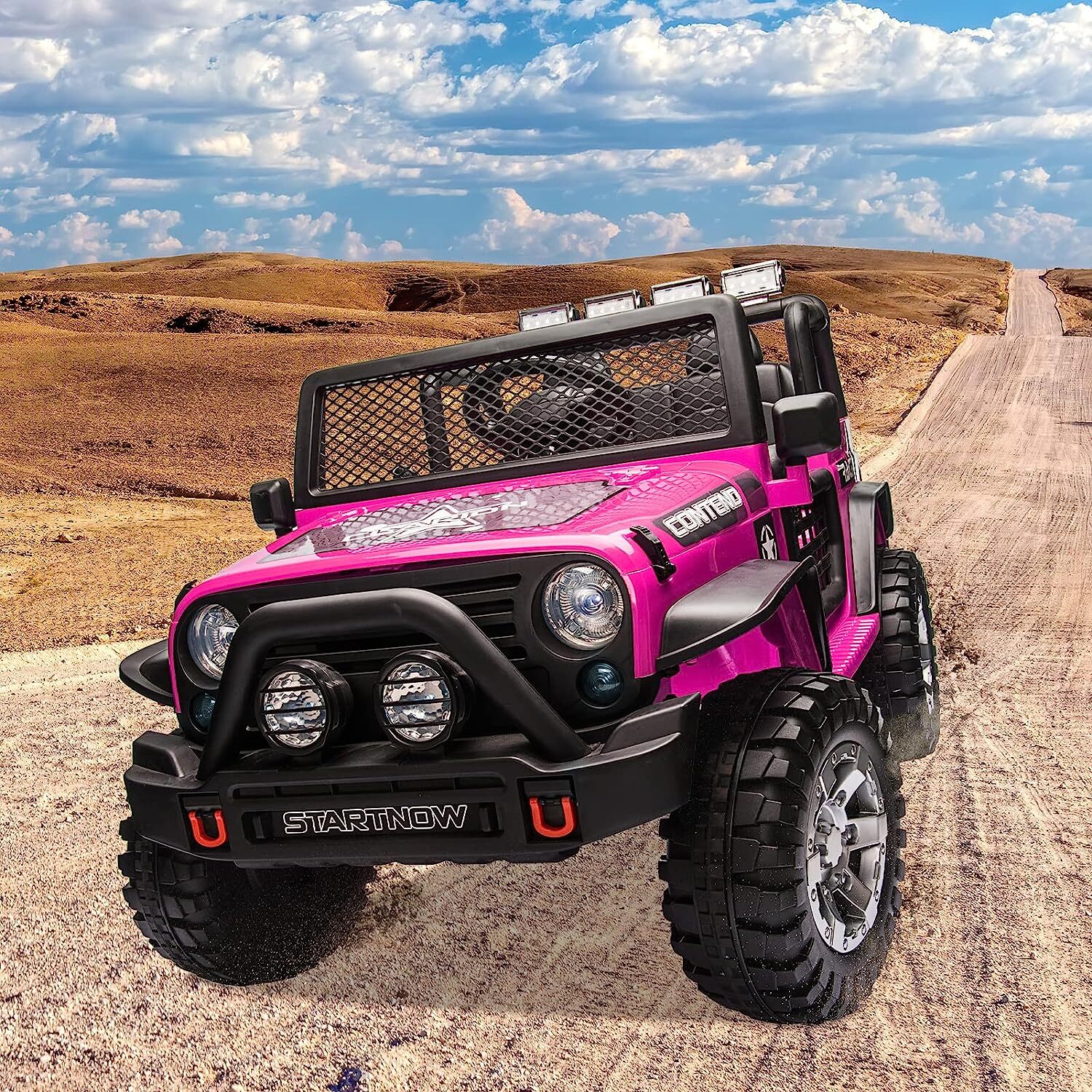 12V Ride On Car 2 Seater Electric Vehicle Toy Kids Truck Jeep w/ Remote Control