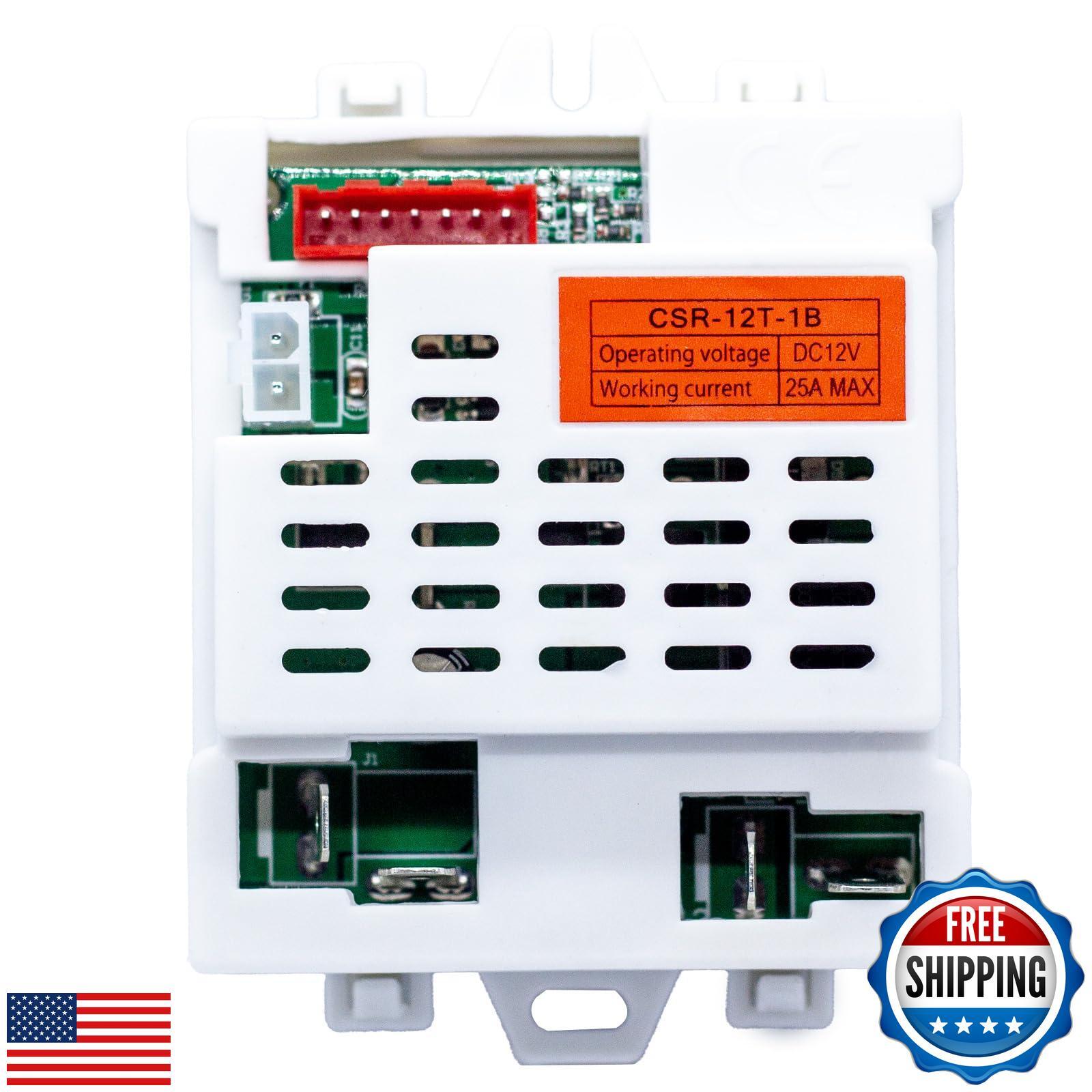 Replacement CSR-12T-1B=CSR-12T-1A 12v Control Box Receiver for Ride on car Co