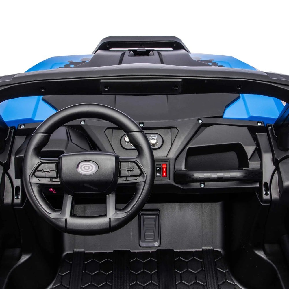 24V 4WD KIDS RIDE ON ELECTRIC UTV CAR 480W 4X POWERFUL MOTORS,2 SEATER LIGHTS+RC