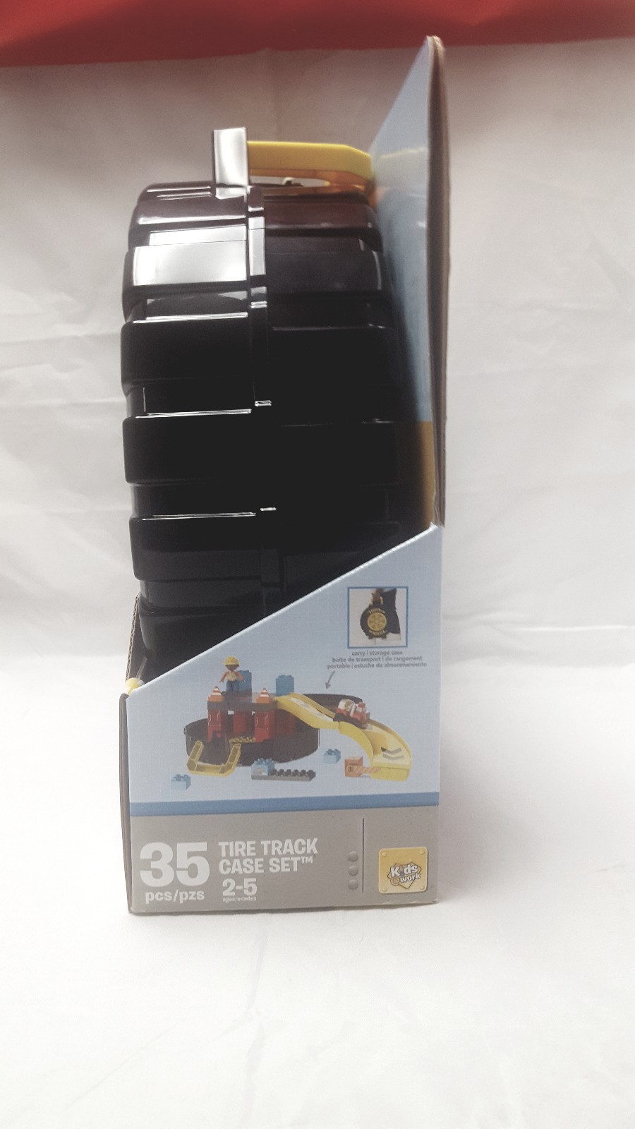Tonka Mighty Builders Tire Track Case Set 35 Pcs.