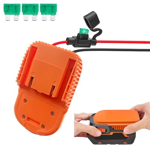 Power Wheel DIY Adapter for Ridgid AEG 18V Hyper Battery Dock Power 1PCS
