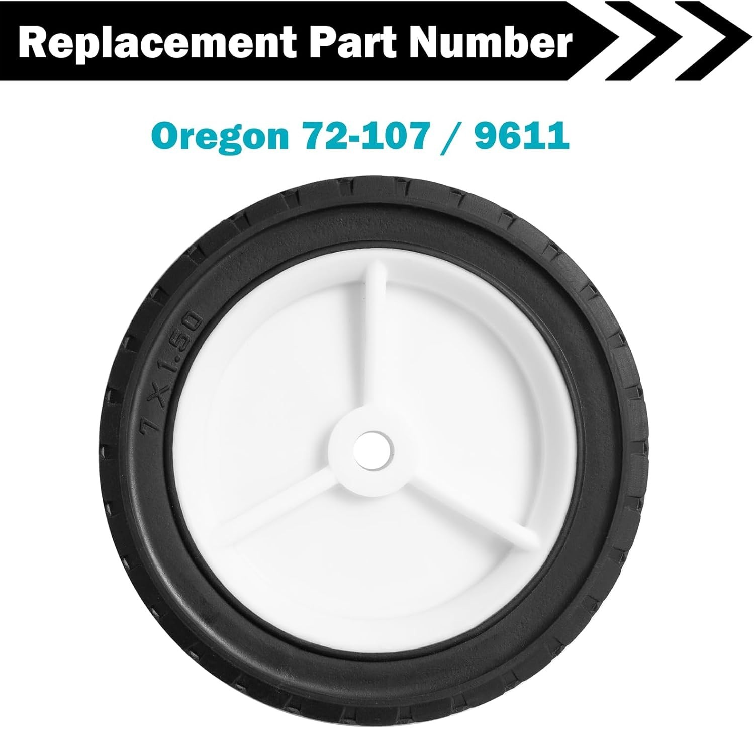 7″ Oregon 72-107 Replacement Wheel Set