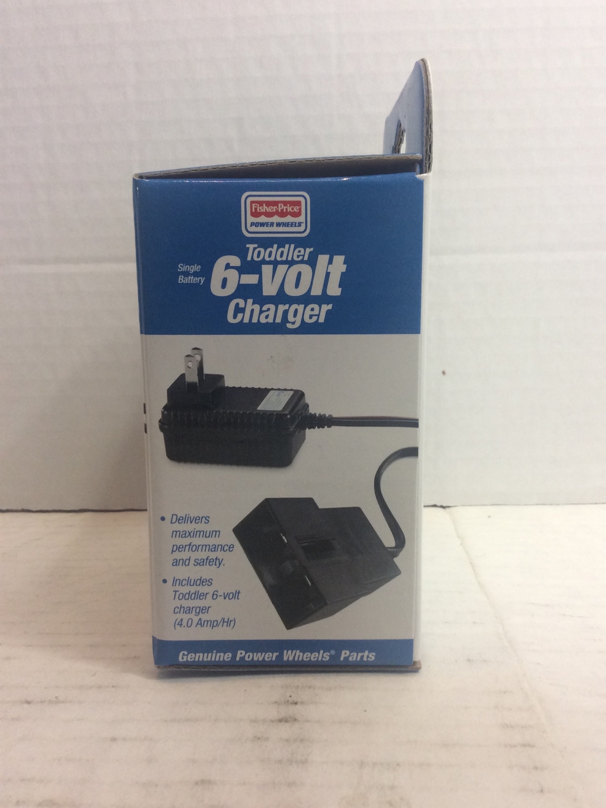 Fisher Price Power Wheels 6-Volt Battery Charger Toddler Blue P6829 6 Volt NEW