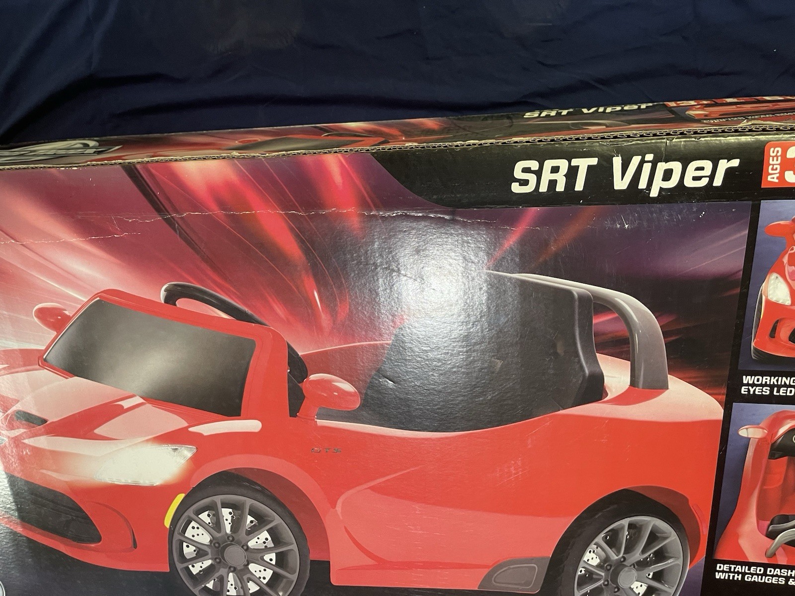 KidTrax 2013 SRT Viper 6 Volt Ride-On Car – Target Exclusive RED Pacific Cycle