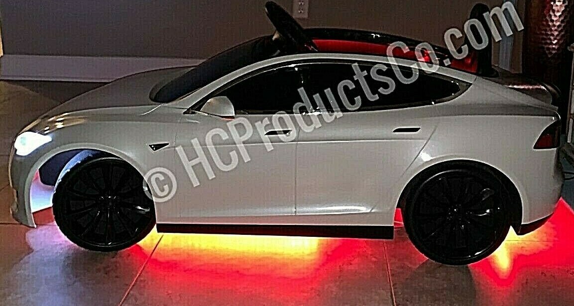 Bluetooth Controlled LED Light Kit for Kids Electric Cars 16 Million Colors