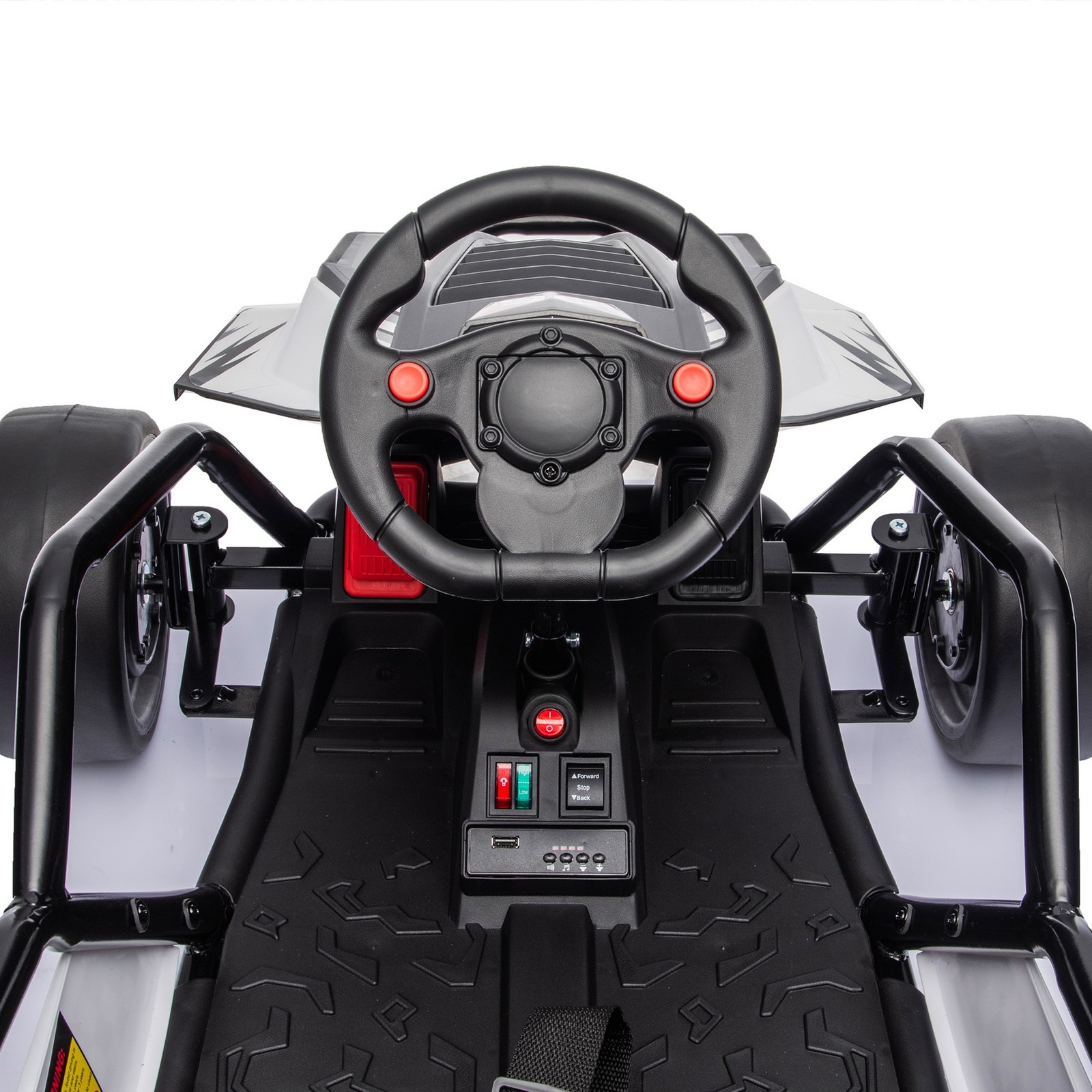 24V 400W 7Ah Sports Go Kart Kids Ride on Drift Car Toy EVA Tires Rear Suspension