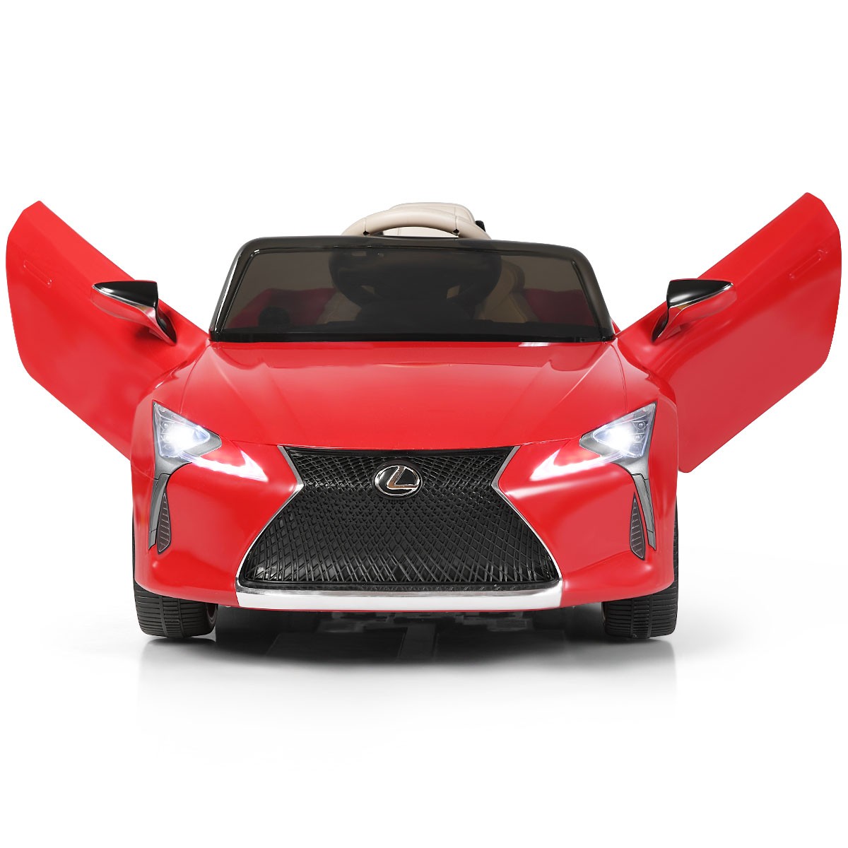 Topbuy Lexus Licensed Electric Kids Ride on Car with Remote Control Red