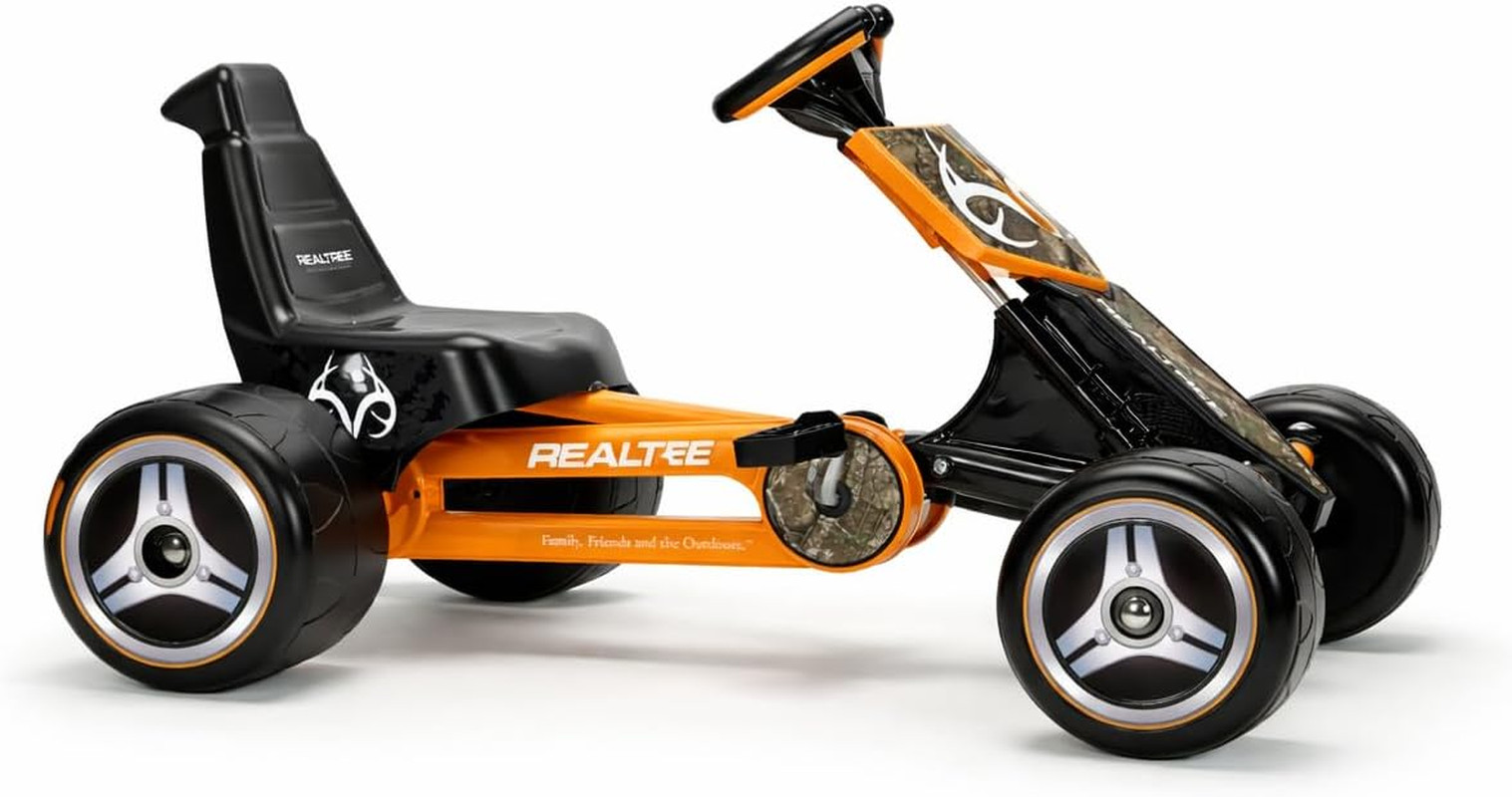 Realtree Officially Licensed Pedal Go Kart for Kids Ages 3–6 | Toddler Ride-On T