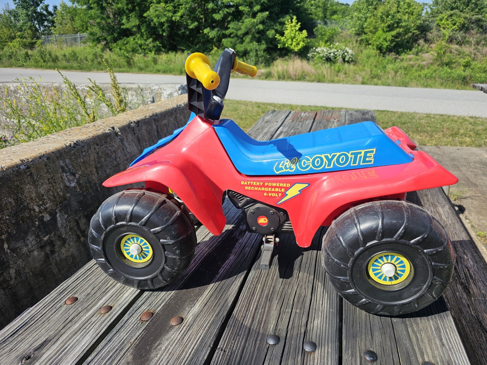 RARE! VINTAGE! 1989 Power Wheels Lil Coyote 6v Battery Operated Ride-On Toy