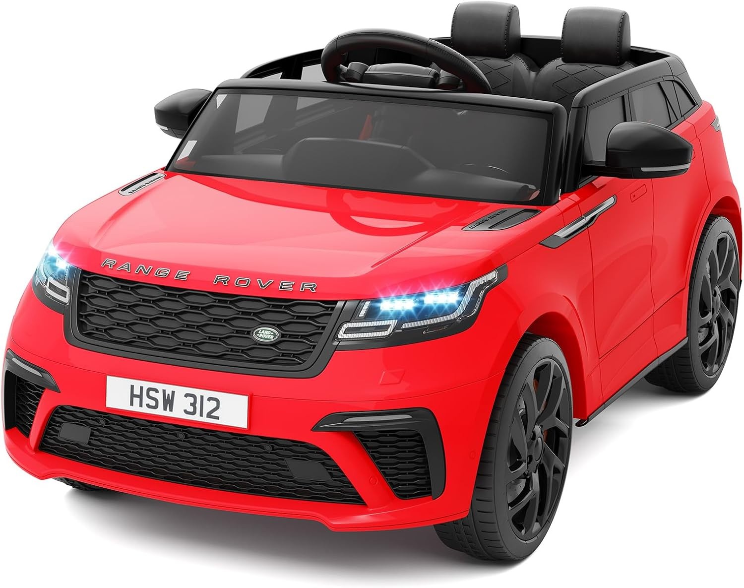 Kids Ride On Electric Car with Remote Licensed Land Rover for 4-8 w/ Mp3 Player