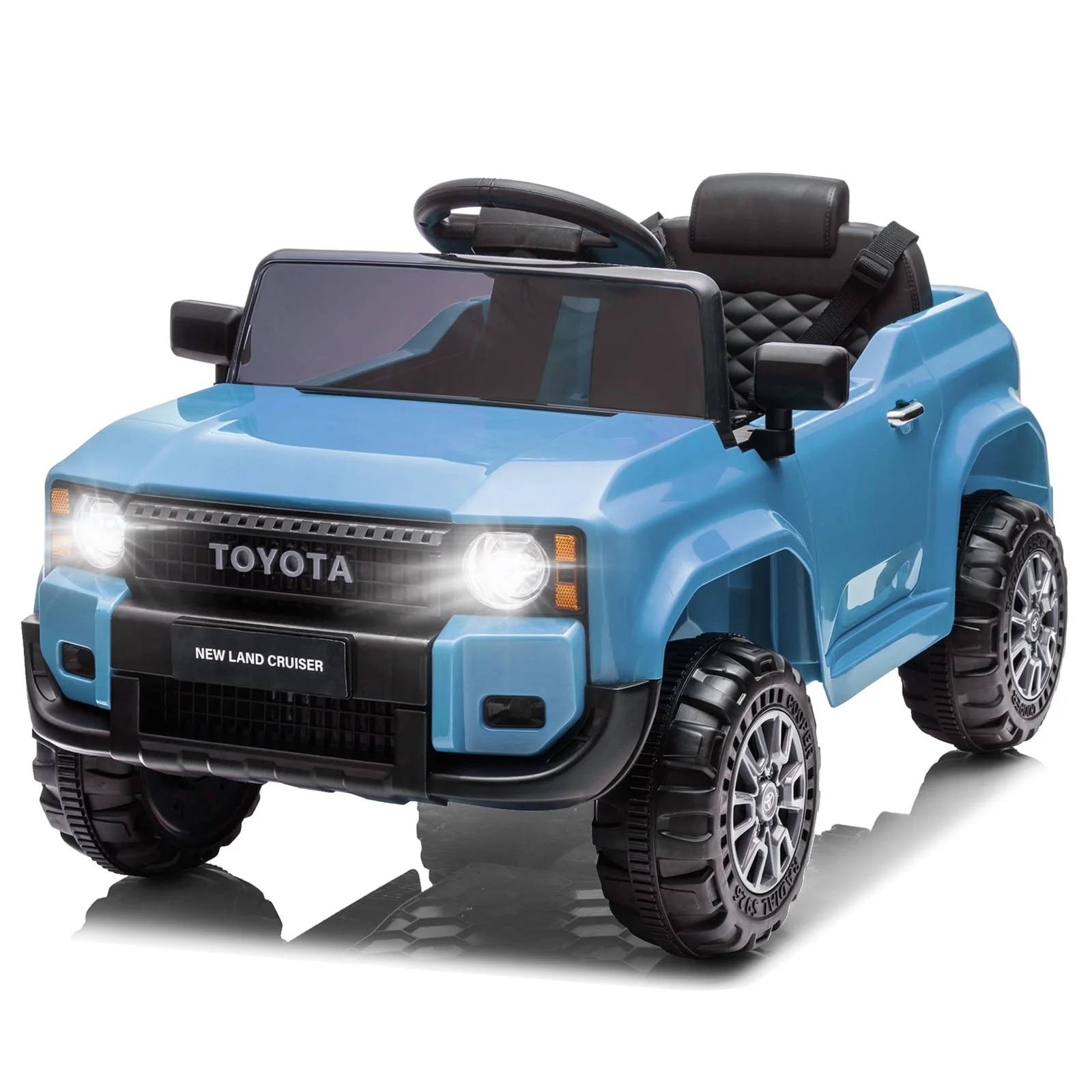 12V Ride On Car Toys, Licensed Toyota Kids Powered Electric Car + Remote Control