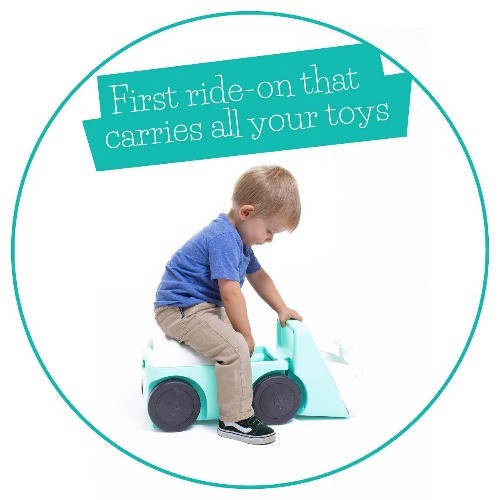 Chillafish Blockie 4 Wheel First Ride-On – Mint