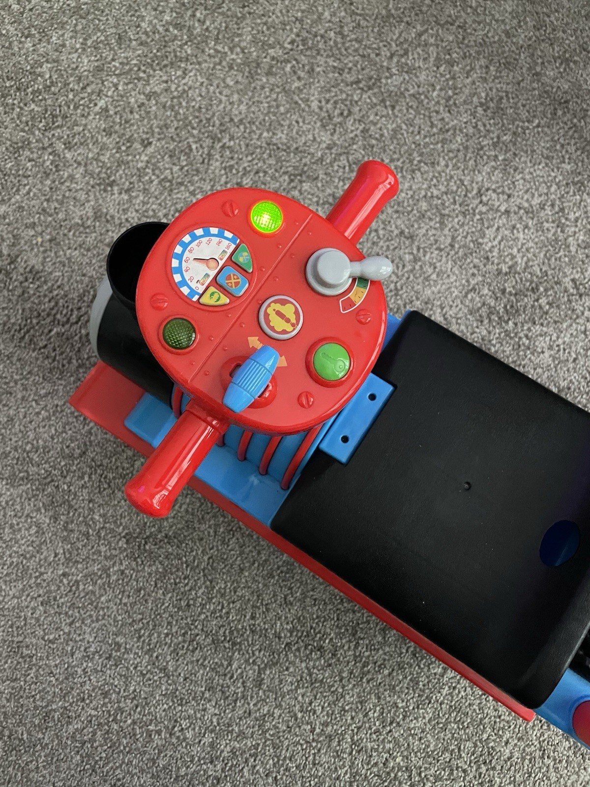 Kiddie land Thomas The Train Tank Engine Activity Ride On Lights Sounds