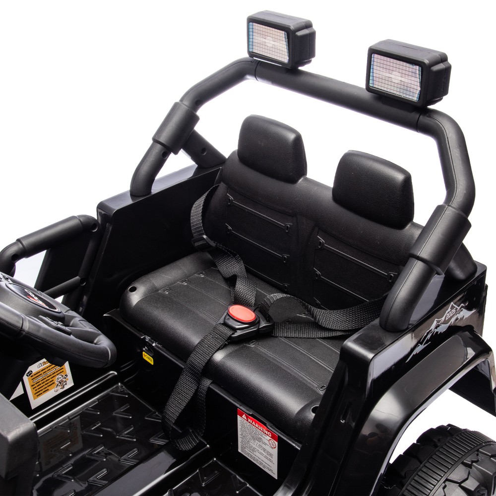 12V Kids Ride On Electric Car W/Parents Control,Dual drive, 4-wheel Suspension