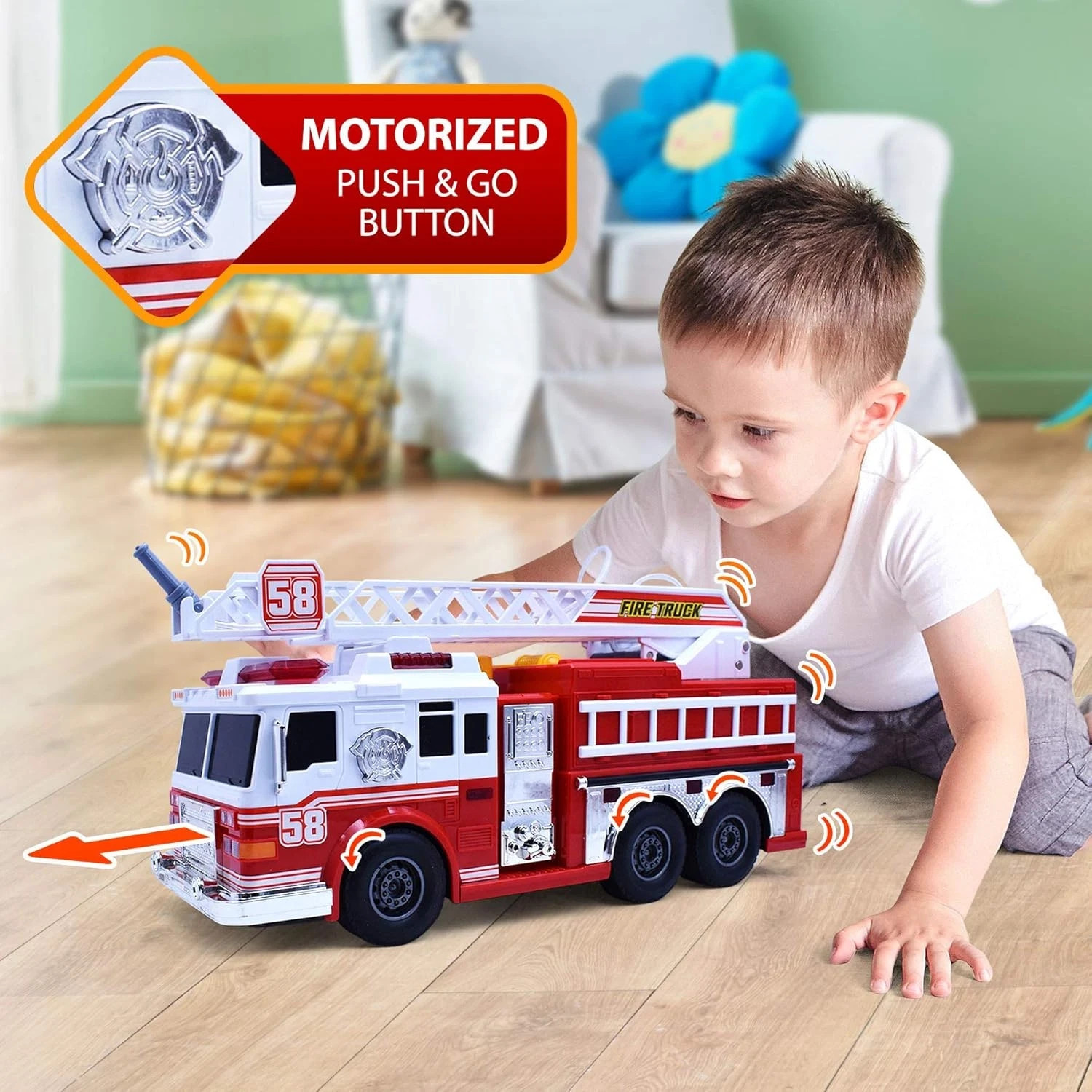 Costway Truck with Electric Bucket Ride On Toy – Yellow