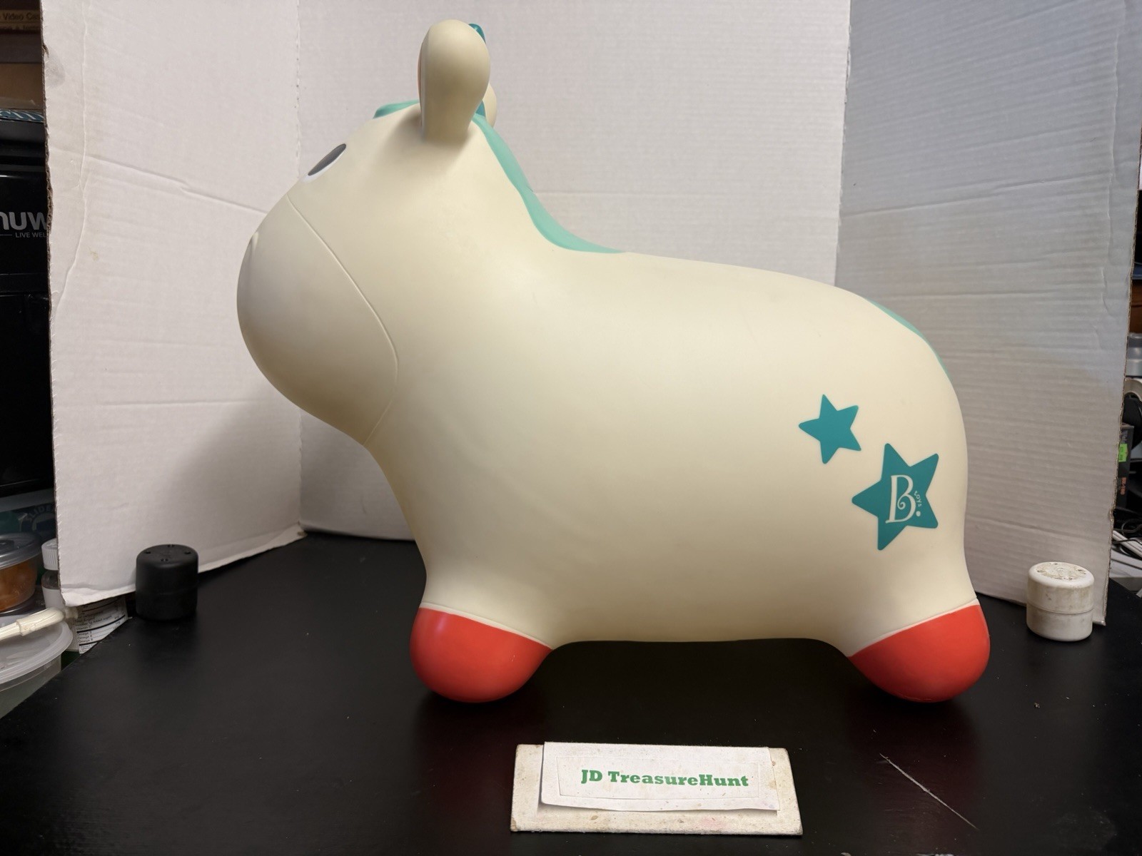 B. Toys Ride-On Unicorn Hopper The Pixie Model W/ Pump EUC 🔥🔥🔥