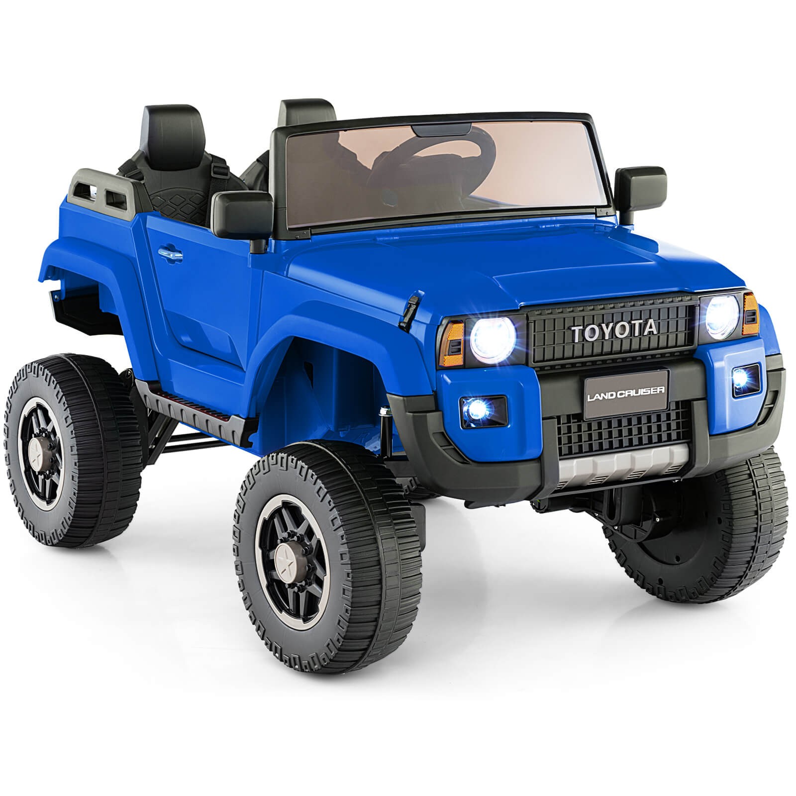 24V 2 Seater Ride on Car for Kids Licensed Toyota LC250 Ride on Truck w/Remote