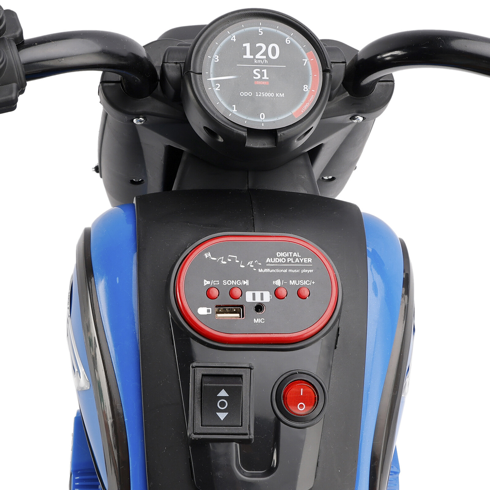 3Wheel 6V Kid Ride On Motorcycle Electric Toy With Colorful Light And Music L3