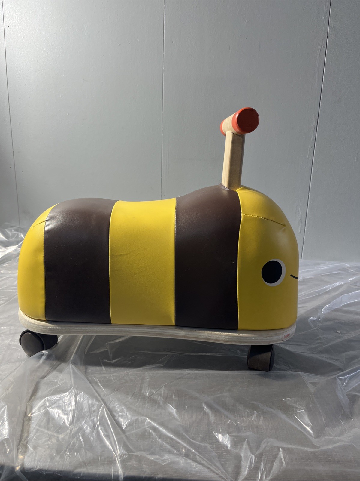 My B. Toys Wooden Bee Ride-On Boom Buggy Bee Toy