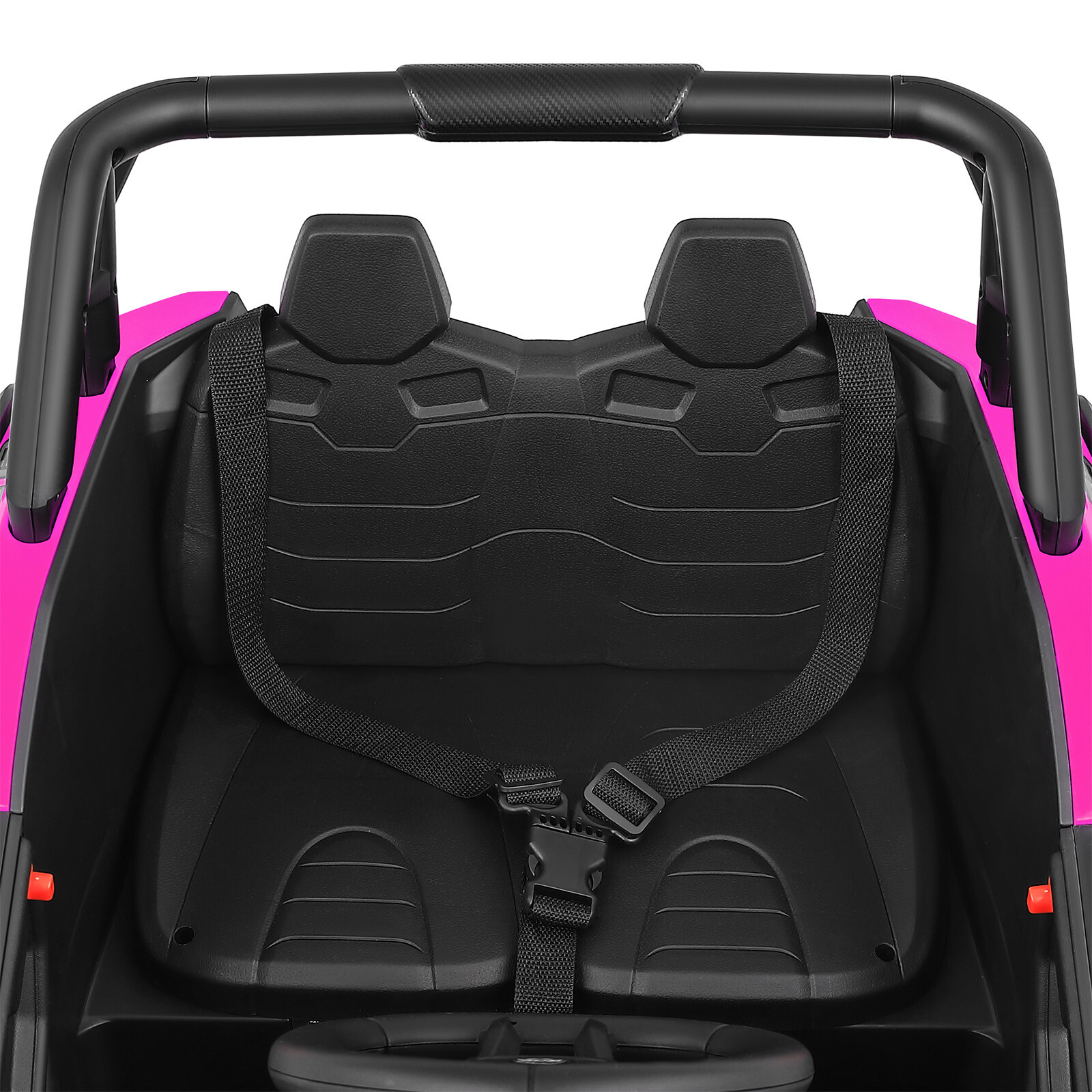 12V Kids Pink Ride On UTV Vehicle Electric Off-Road Car with Music, RC, LED