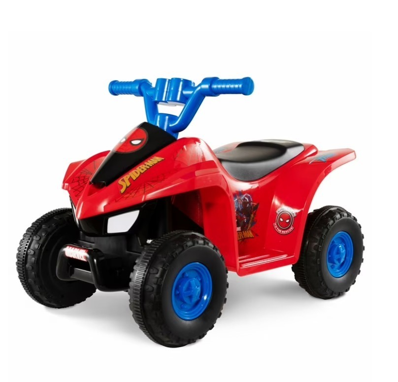 Spiderman ATV, 6V Battery Powered Ride on, ages 18M to 36M NEW