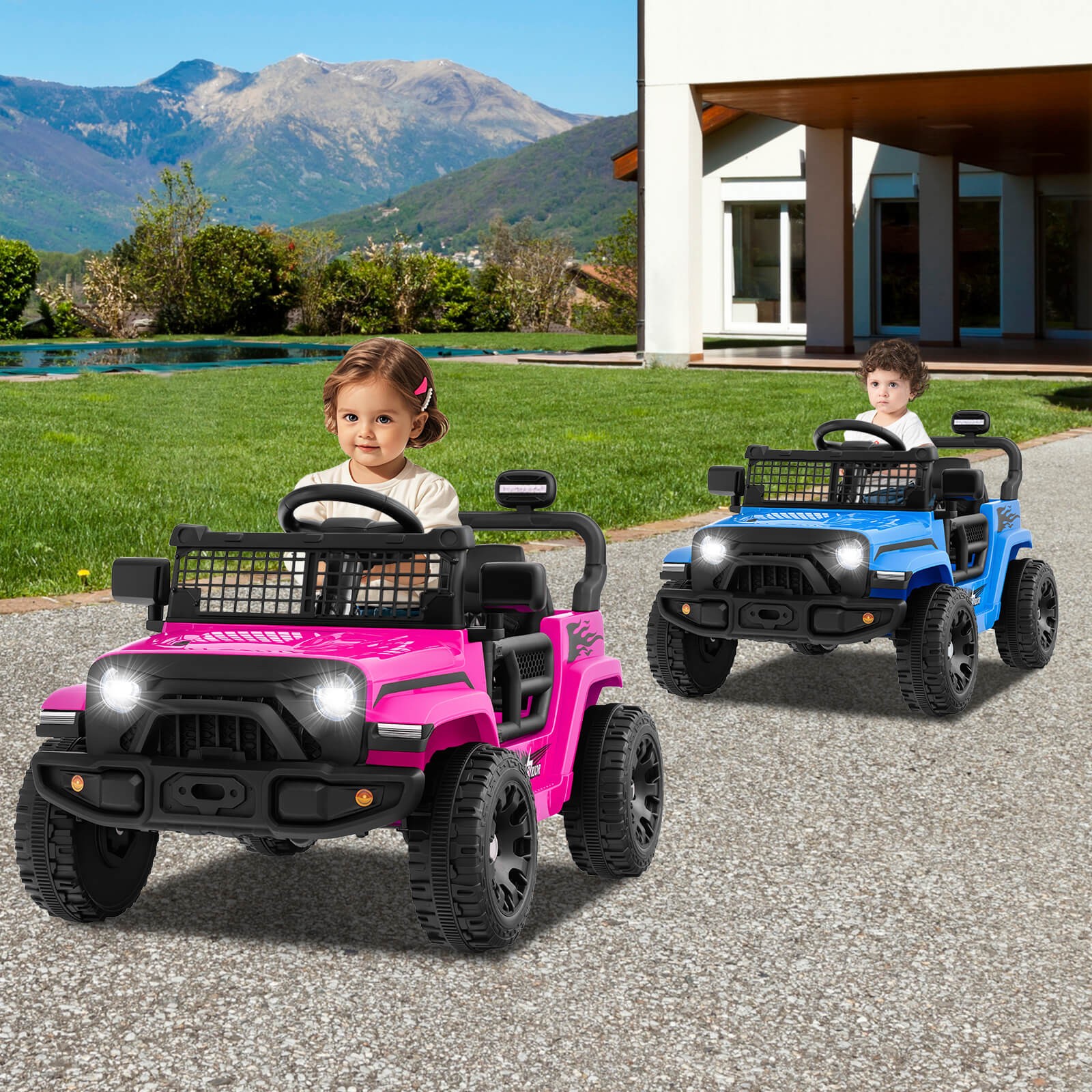 12V Kids Ride on Truck Car Battery Powered Electric Vehicle with Remote Control